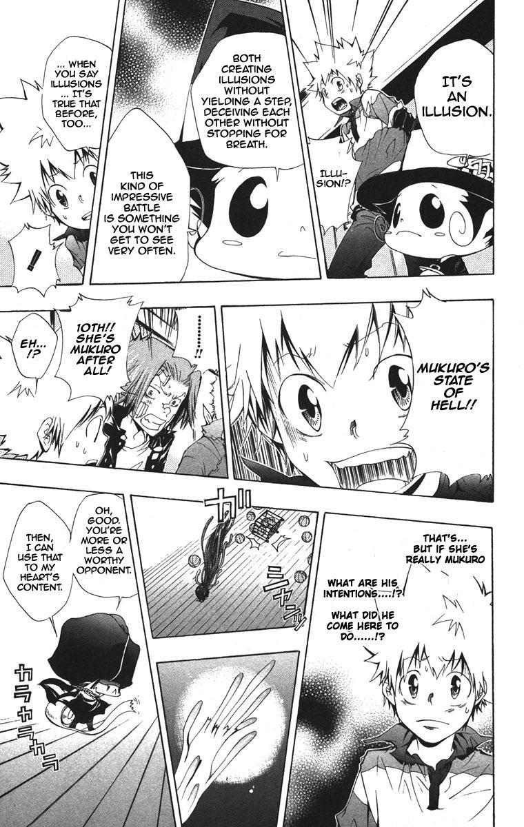 Kateikyoushi Hitman Reborn! Chapter 114 page 17 - Chapter 114: Chrome Dokuro vs. Mammon