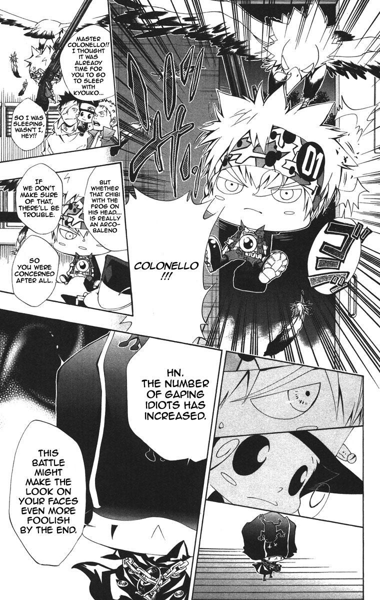 Kateikyoushi Hitman Reborn! Chapter 114 page 9 - Chapter 114: Chrome Dokuro vs. Mammon
