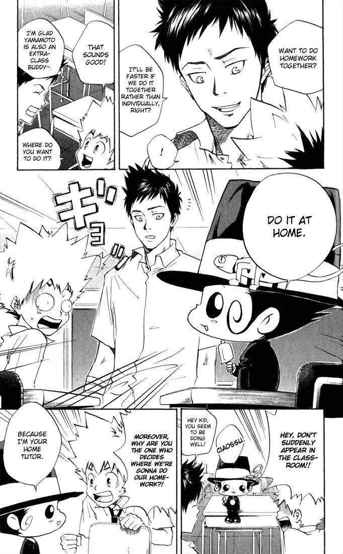 Kateikyoushi Hitman Reborn! Chapter 12 page 3 - Chapter 12: Question VII