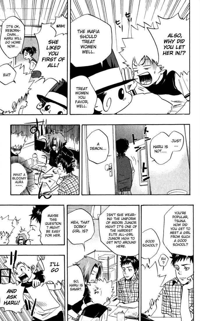 Kateikyoushi Hitman Reborn! Chapter 12 page 9 - Chapter 12: Question VII
