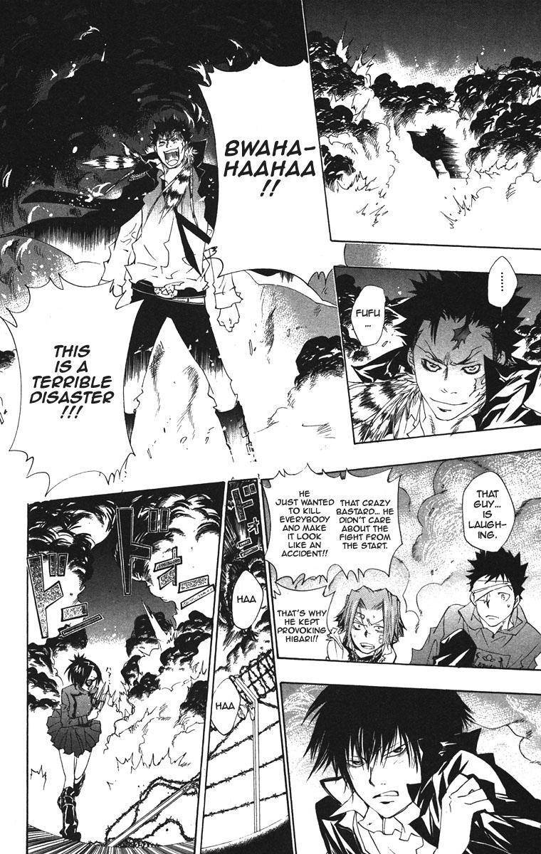 Kateikyoushi Hitman Reborn! Chapter 120 page 14 - Chapter 120: Hibari Kyouya vs. Xanxus