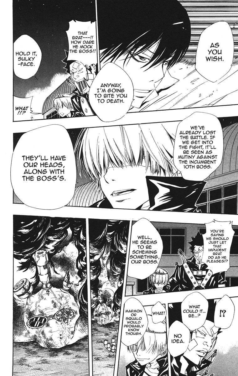 Kateikyoushi Hitman Reborn! Chapter 120 page 4 - Chapter 120: Hibari Kyouya vs. Xanxus
