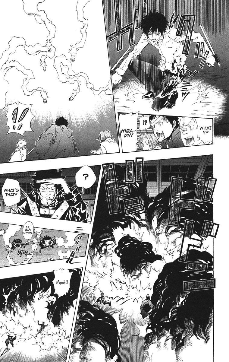 Kateikyoushi Hitman Reborn! Chapter 120 page 9 - Chapter 120: Hibari Kyouya vs. Xanxus