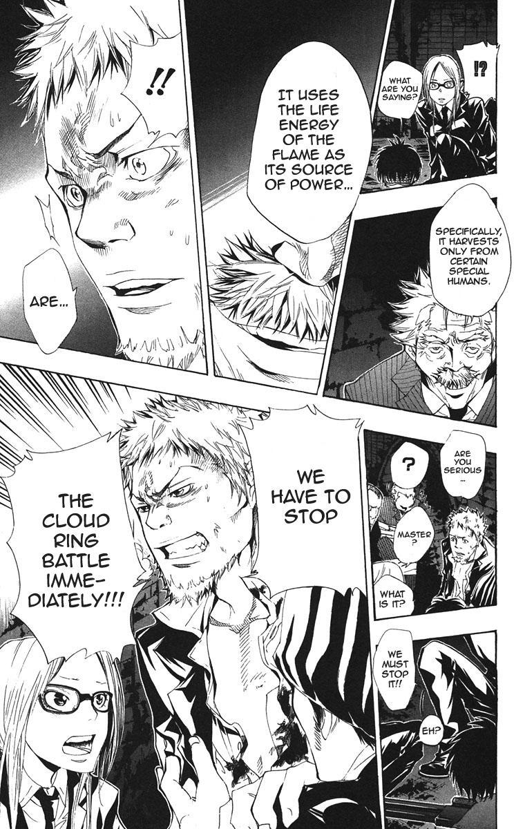 Kateikyoushi Hitman Reborn! Chapter 121 page 15 - Chapter 121: Gola Mosca