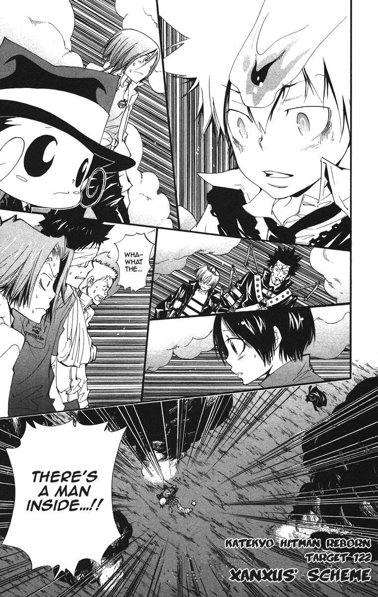 Kateikyoushi Hitman Reborn! Chapter 122 page 1 - Chapter 122: Xanxus' Scheme