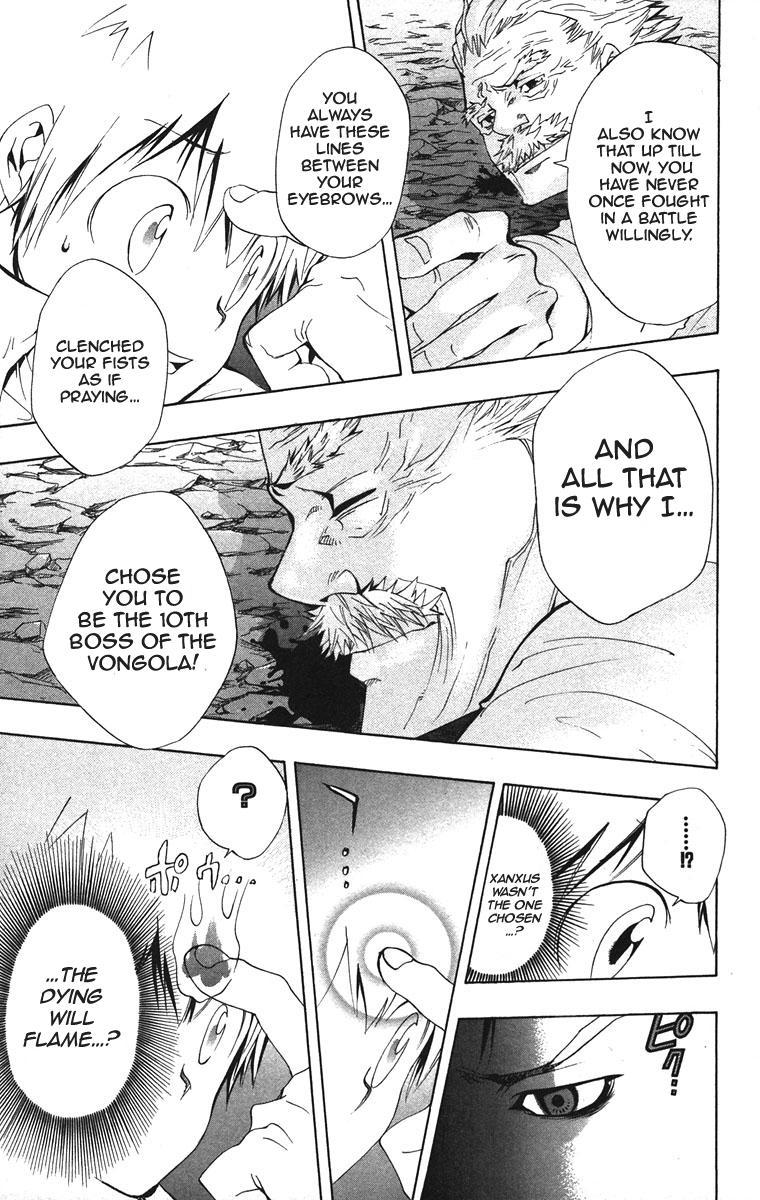 Kateikyoushi Hitman Reborn! Chapter 122 page 11 - Chapter 122: Xanxus' Scheme