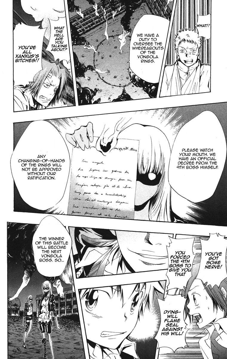 Kateikyoushi Hitman Reborn! Chapter 123 page 4 - Chapter 123: Tsuna's Decision