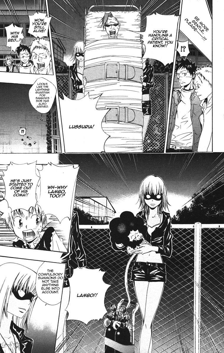 Kateikyoushi Hitman Reborn! Chapter 124 page 17 - Chapter 124: Summons