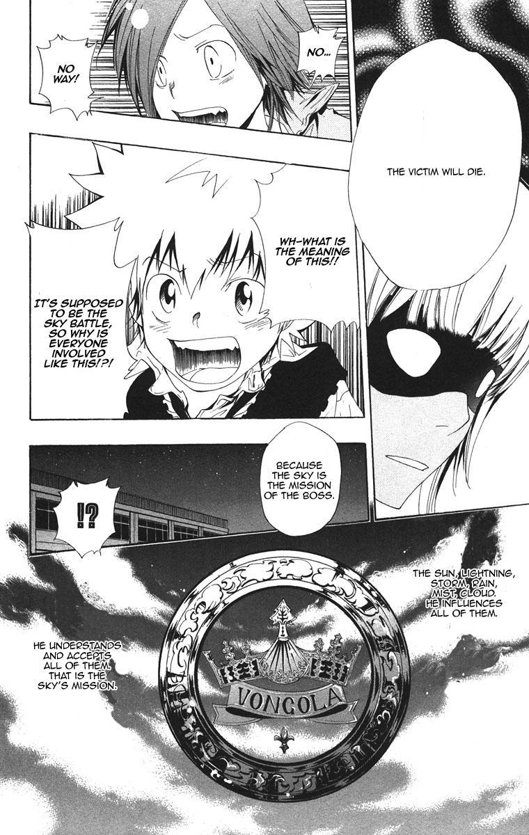 Kateikyoushi Hitman Reborn! Chapter 125 page 14 - Chapter 125: The Sky Battle