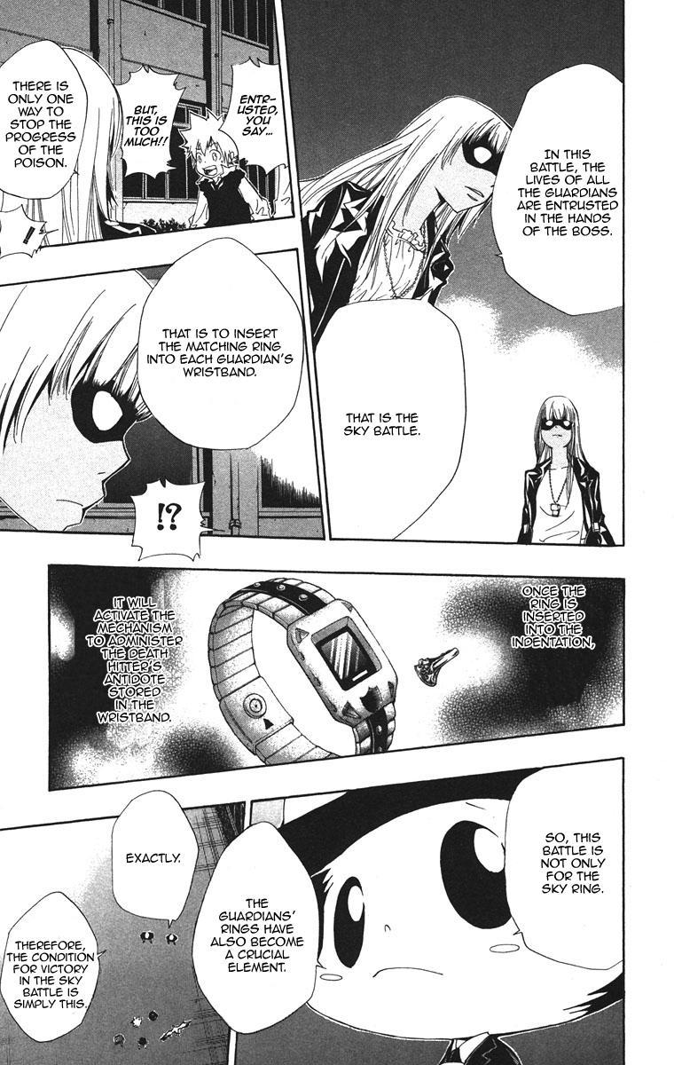 Kateikyoushi Hitman Reborn! Chapter 125 page 15 - Chapter 125: The Sky Battle