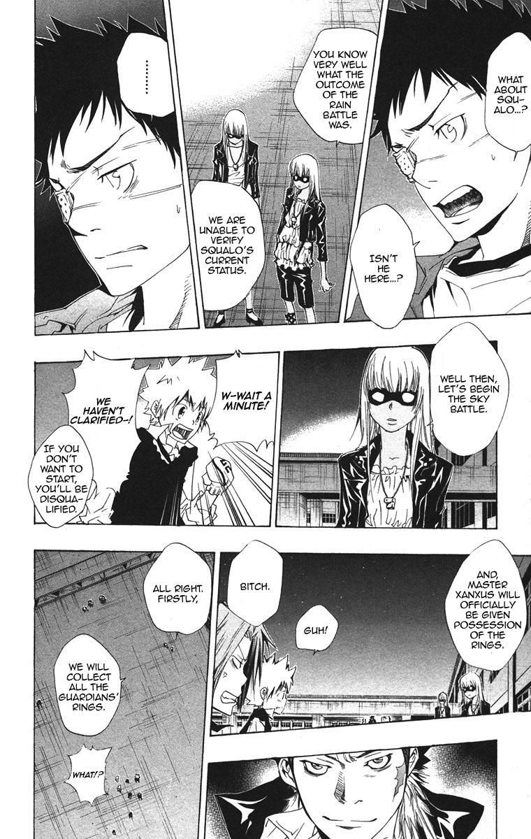 Kateikyoushi Hitman Reborn! Chapter 125 page 4 - Chapter 125: The Sky Battle