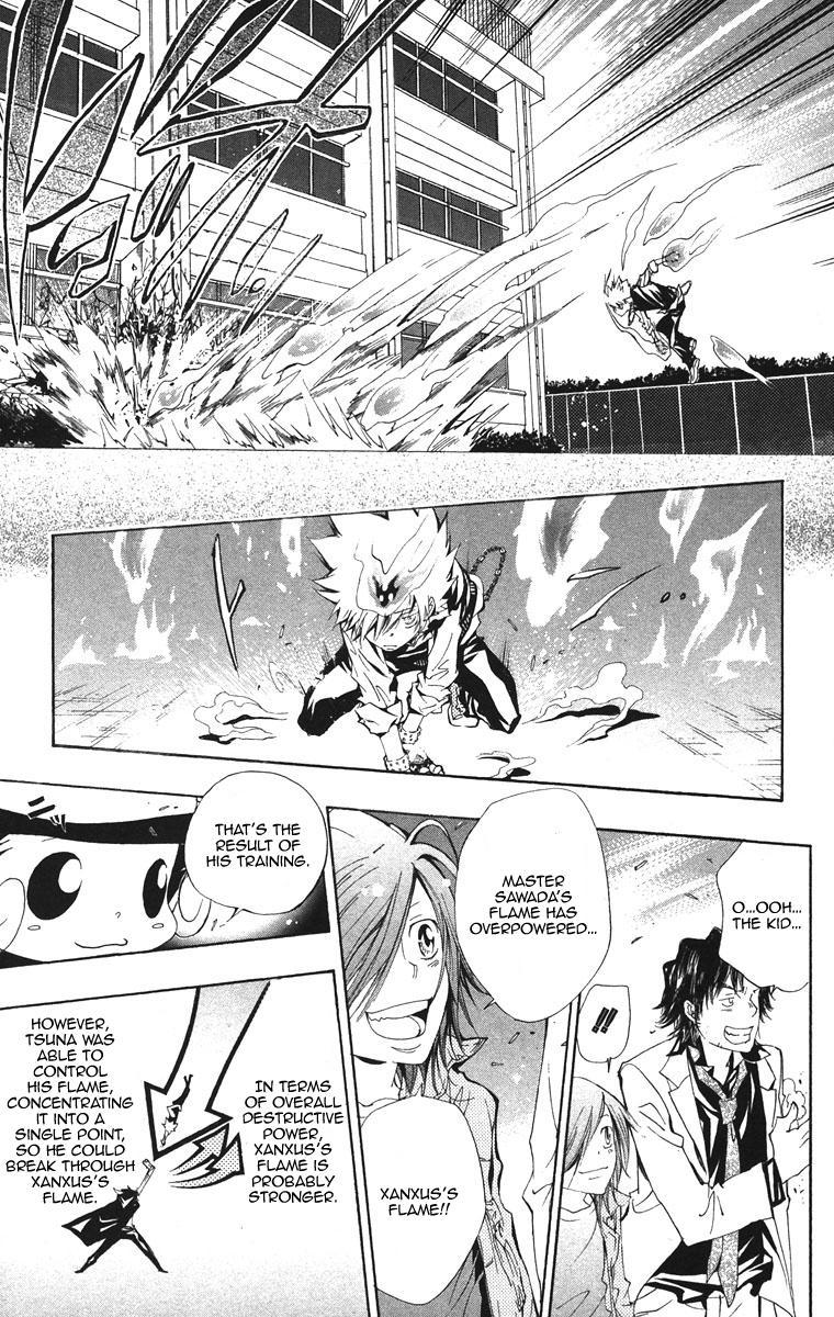 Kateikyoushi Hitman Reborn! Chapter 126 page 24 - Chapter 126: Sawada Tsunayoshi vs. Xanxus