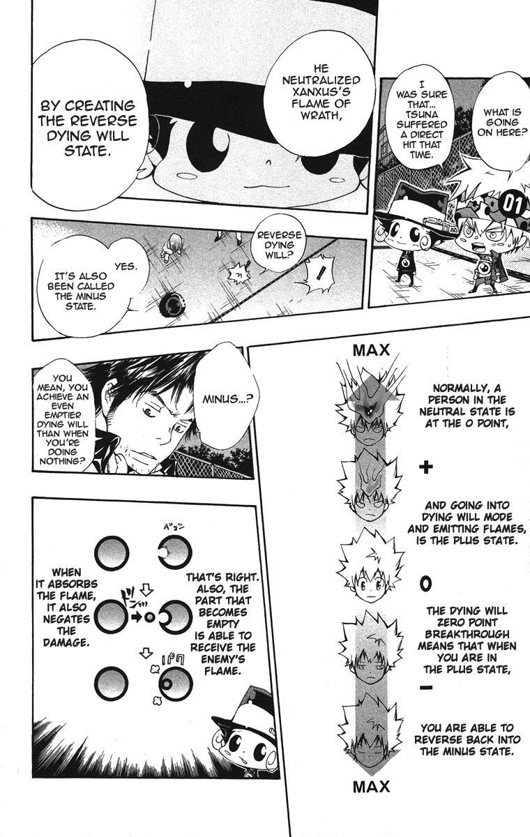 Kateikyoushi Hitman Reborn! Chapter 129 page 14 - Chapter 129: Dying Will Zero Point Breakthrough