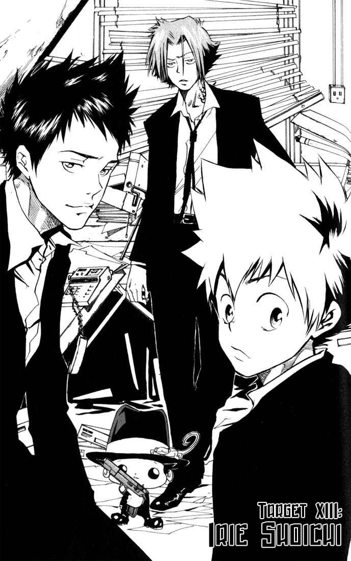 Kateikyoushi Hitman Reborn! Chapter 13 page 1 - Chapter 13: Irie Shouichi