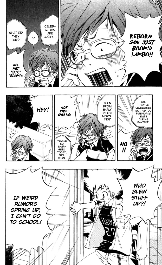 Kateikyoushi Hitman Reborn! Chapter 13 page 14 - Chapter 13: Irie Shouichi