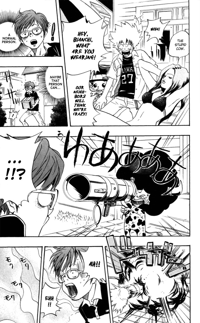 Kateikyoushi Hitman Reborn! Chapter 13 page 15 - Chapter 13: Irie Shouichi