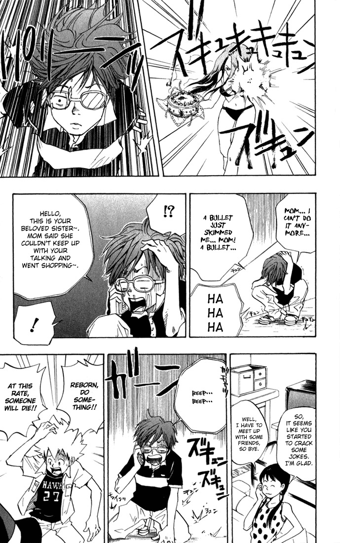 Kateikyoushi Hitman Reborn! Chapter 13 page 19 - Chapter 13: Irie Shouichi