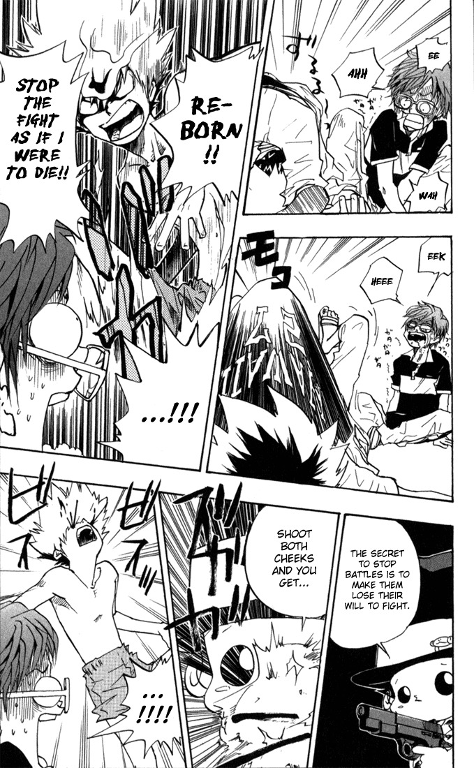 Kateikyoushi Hitman Reborn! Chapter 13 page 21 - Chapter 13: Irie Shouichi