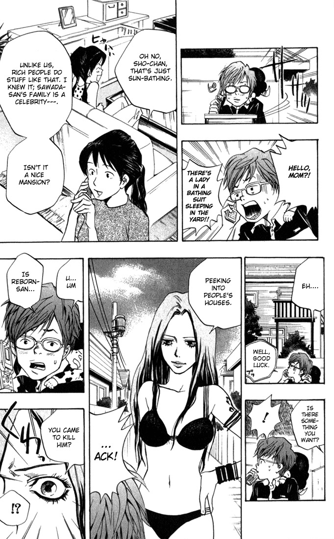 Kateikyoushi Hitman Reborn! Chapter 13 page 9 - Chapter 13: Irie Shouichi