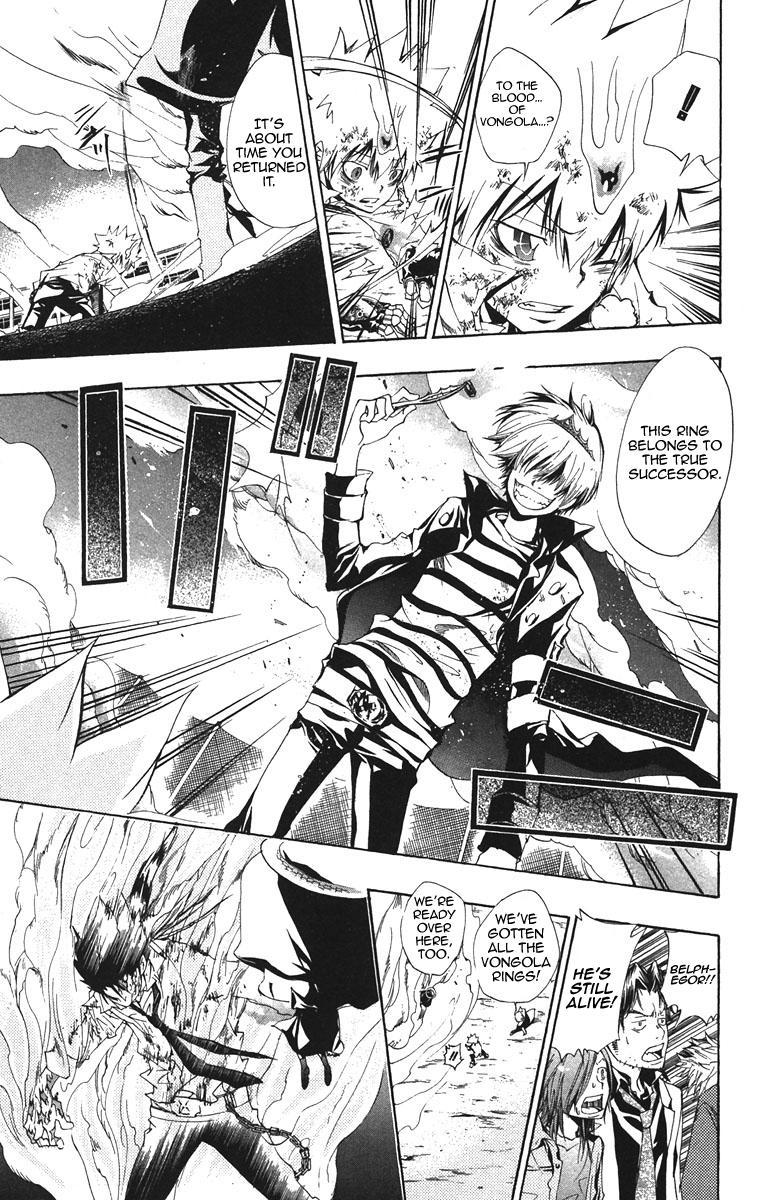 Kateikyoushi Hitman Reborn! Chapter 133 page 13 - Chapter 133: Blood of Vongola II