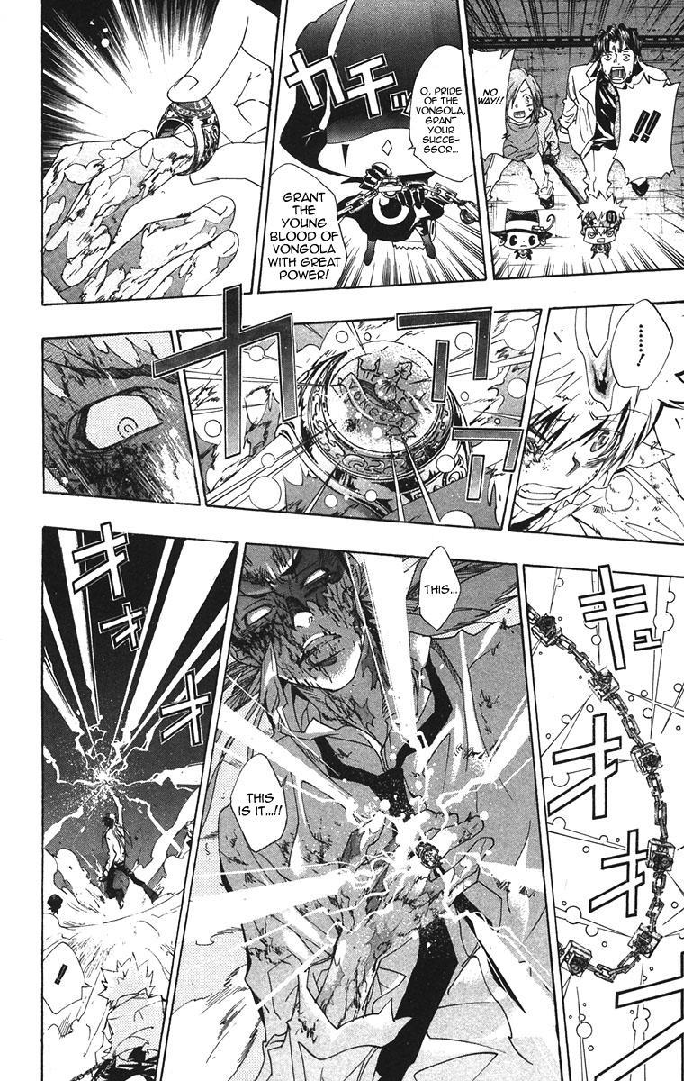 Kateikyoushi Hitman Reborn! Chapter 133 page 16 - Chapter 133: Blood of Vongola II