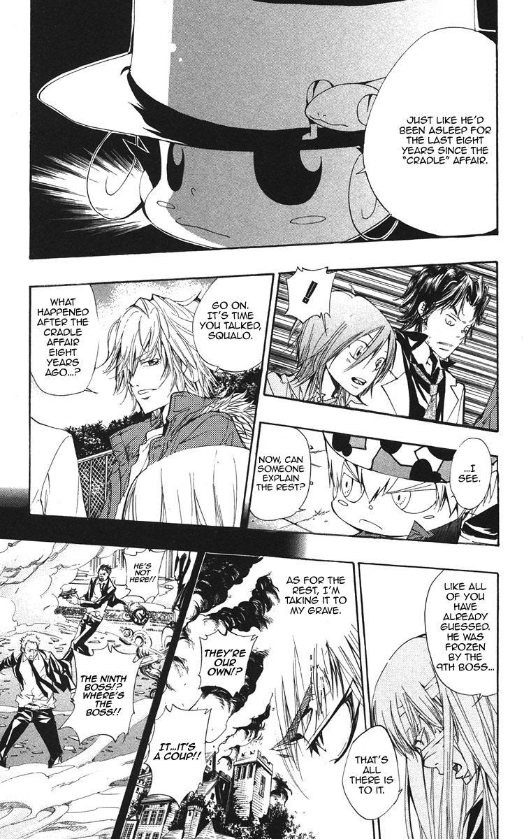 Kateikyoushi Hitman Reborn! Chapter 133 page 3 - Chapter 133: Blood of Vongola II