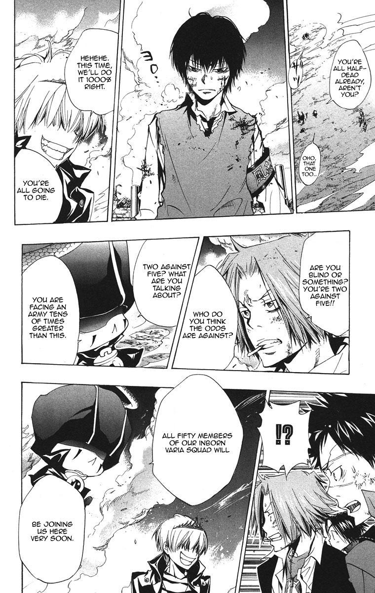 Kateikyoushi Hitman Reborn! Chapter 134 page 14 - Chapter 134: Variabile X