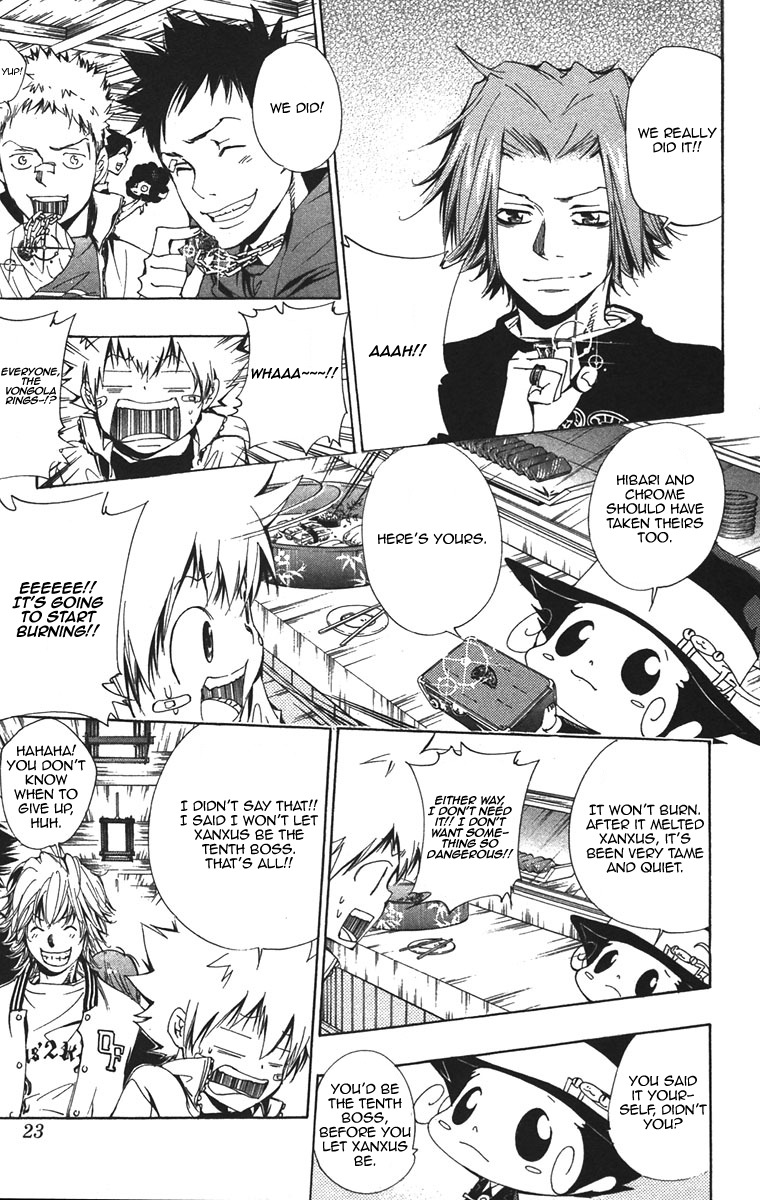 Kateikyoushi Hitman Reborn! Chapter 135 page 25 - Chapter 135