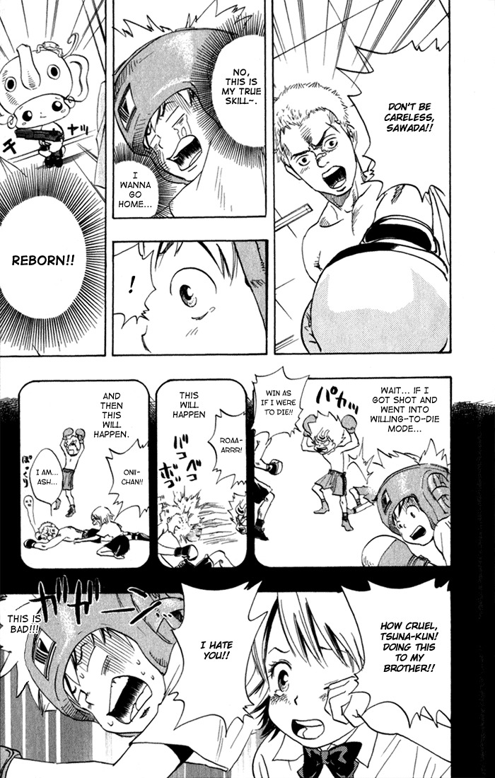 Kateikyoushi Hitman Reborn! Chapter 14 page 11 - Chapter 14: Sasagawa Ryouhei