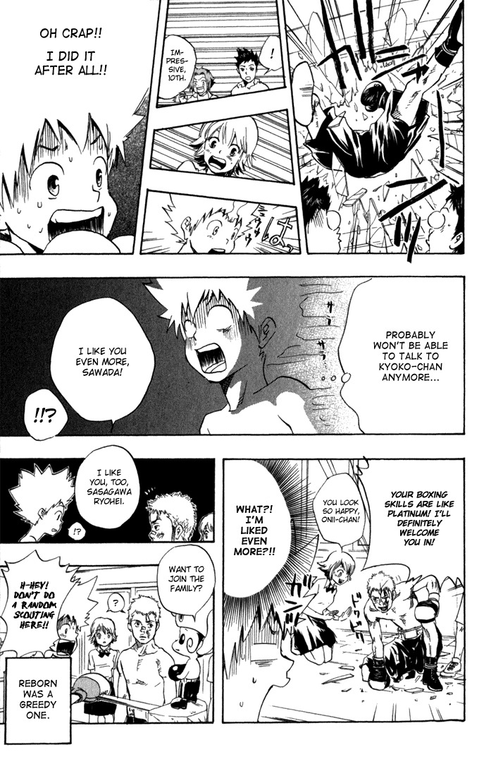 Kateikyoushi Hitman Reborn! Chapter 14 page 17 - Chapter 14: Sasagawa Ryouhei