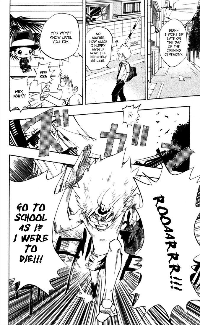 Kateikyoushi Hitman Reborn! Chapter 14 page 2 - Chapter 14: Sasagawa Ryouhei