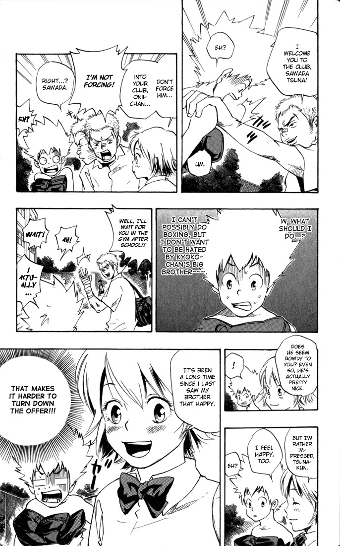 Kateikyoushi Hitman Reborn! Chapter 14 page 7 - Chapter 14: Sasagawa Ryouhei