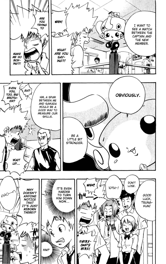 Kateikyoushi Hitman Reborn! Chapter 14 page 9 - Chapter 14: Sasagawa Ryouhei