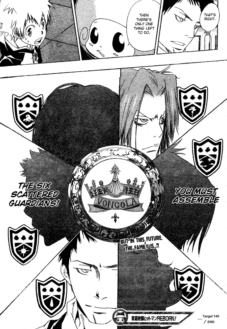 Kateikyoushi Hitman Reborn! Chapter 140 page 17 - Chapter 140