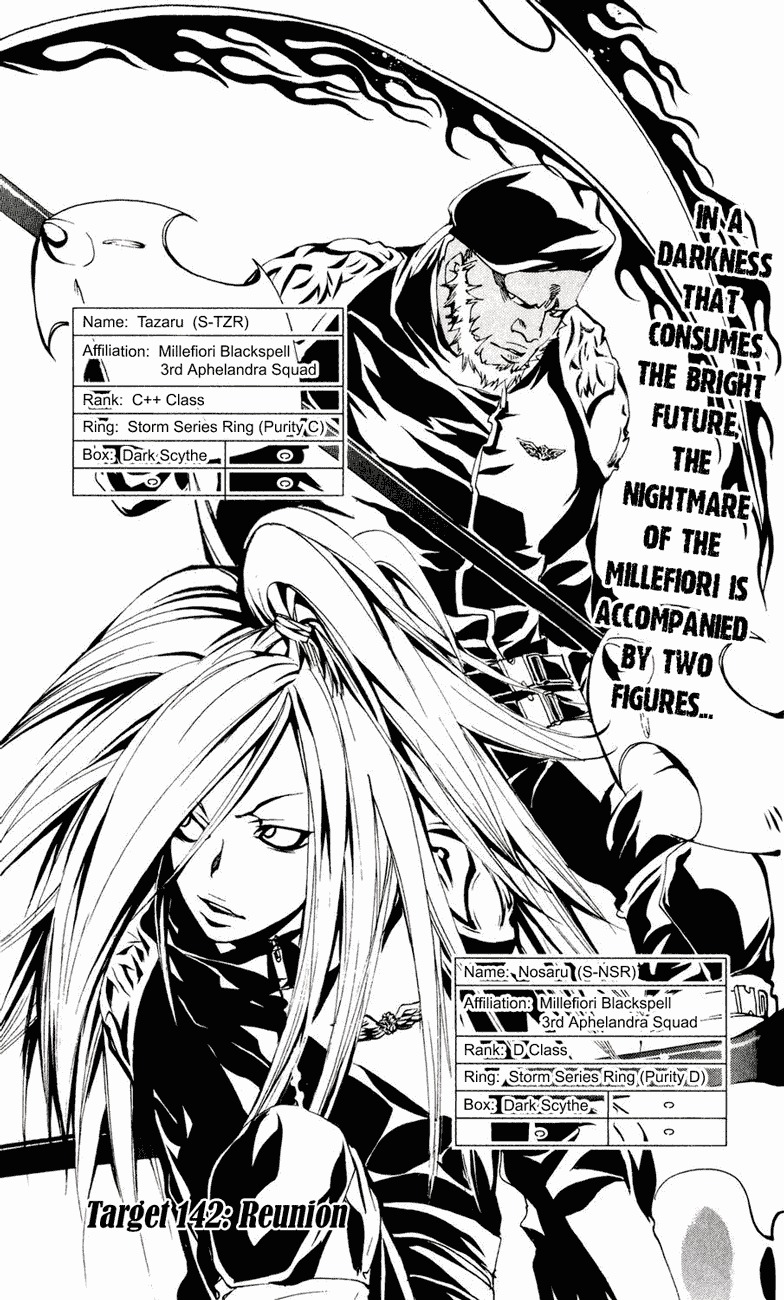 Kateikyoushi Hitman Reborn! Chapter 142 page 1 - Chapter 142