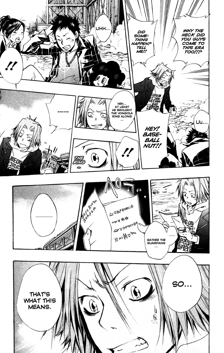 Kateikyoushi Hitman Reborn! Chapter 144 page 28 - Chapter 144: The Power of the Rings