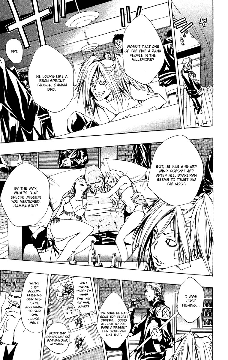 Kateikyoushi Hitman Reborn! Chapter 146 page 15 - Chapter 146: Lal Mirch