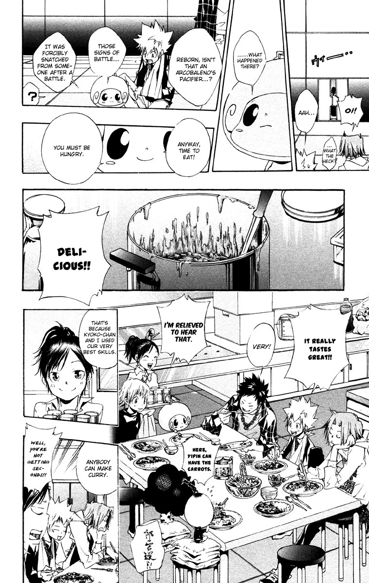 Kateikyoushi Hitman Reborn! Chapter 148 page 14 - Chapter 148: Wave Energy. Ring. Box