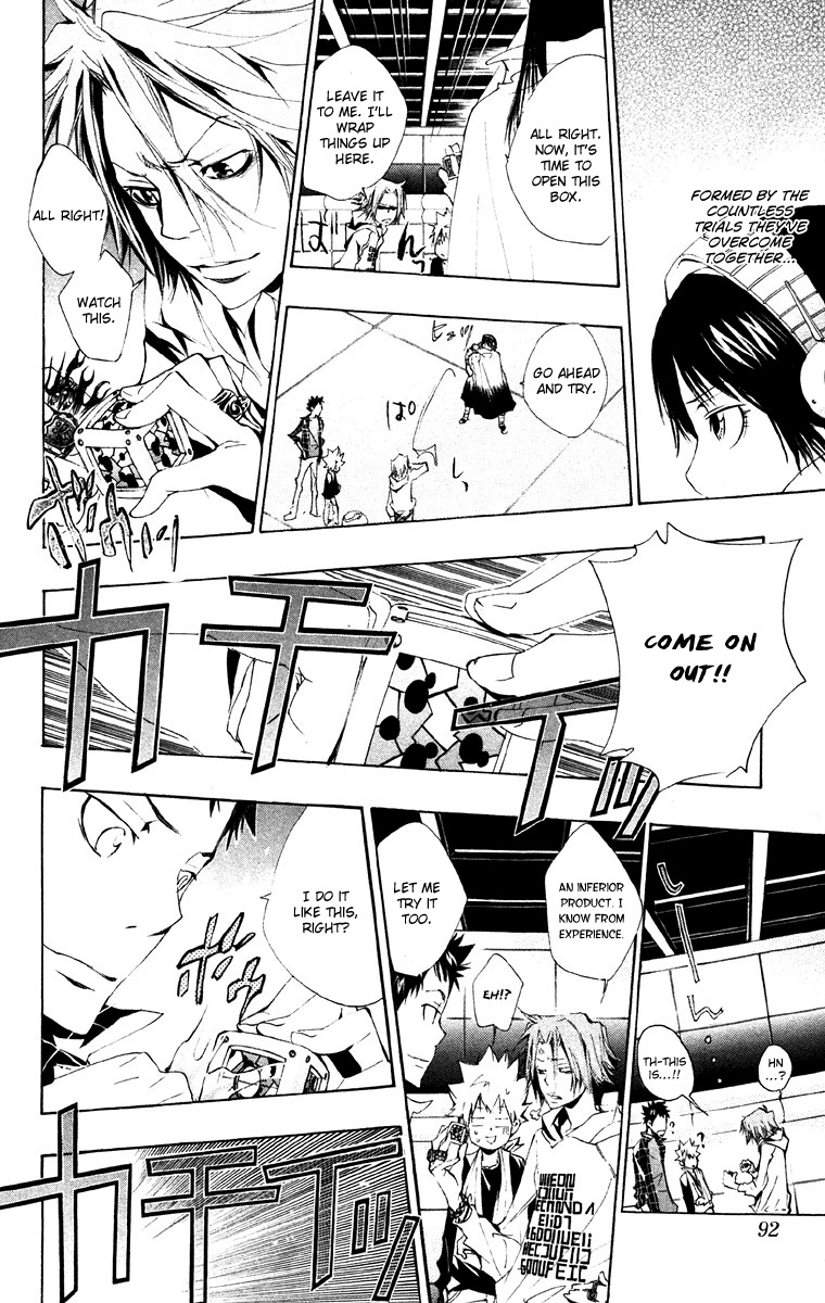Kateikyoushi Hitman Reborn! Chapter 148 page 8 - Chapter 148: Wave Energy. Ring. Box