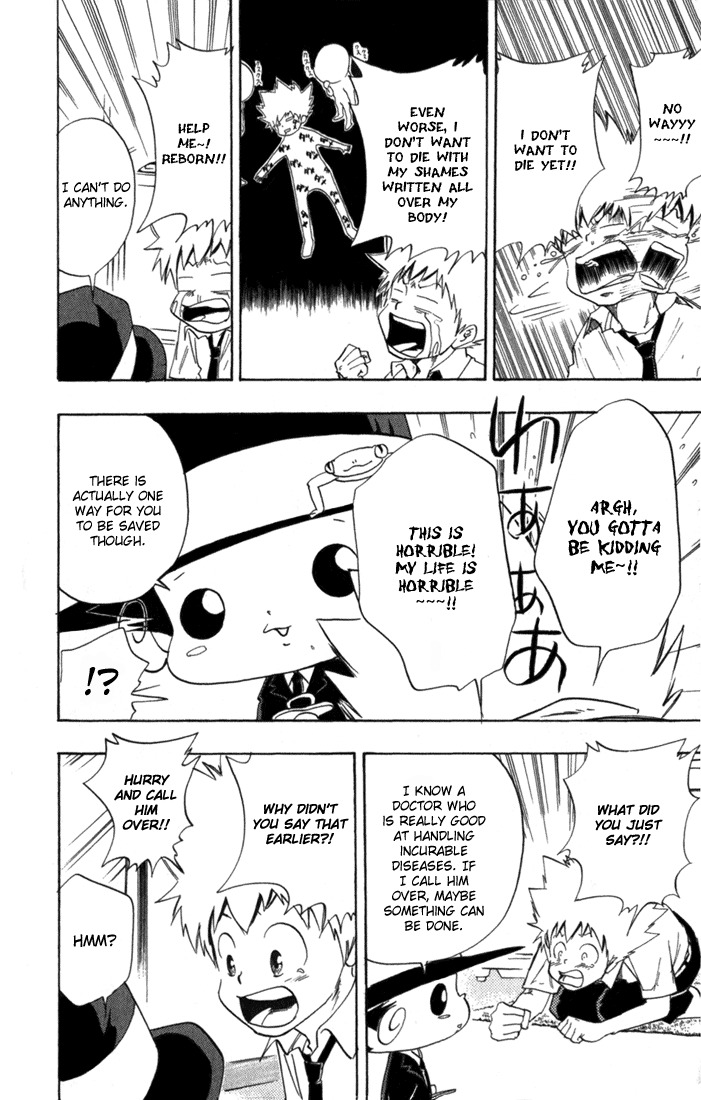 Kateikyoushi Hitman Reborn! Chapter 15 page 6 - Chapter 15: Dr. Shamal