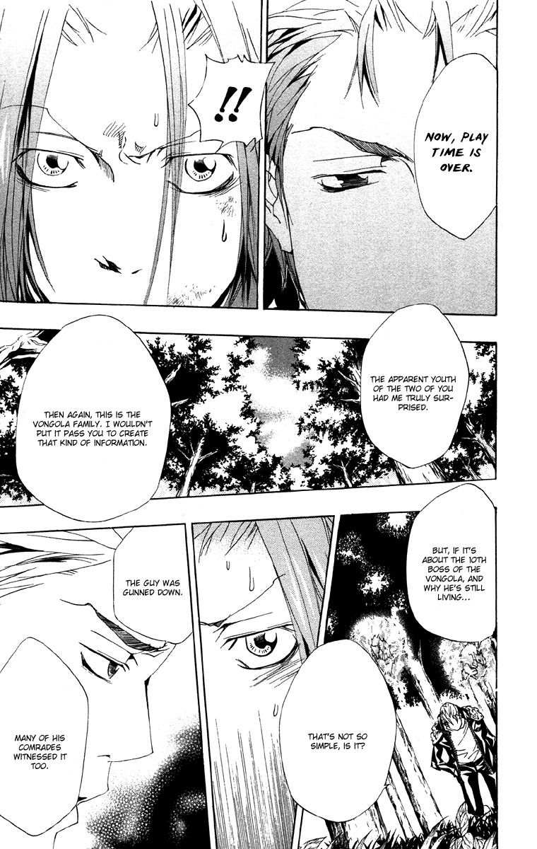 Kateikyoushi Hitman Reborn! Chapter 153 page 3 - Chapter 153: Torture