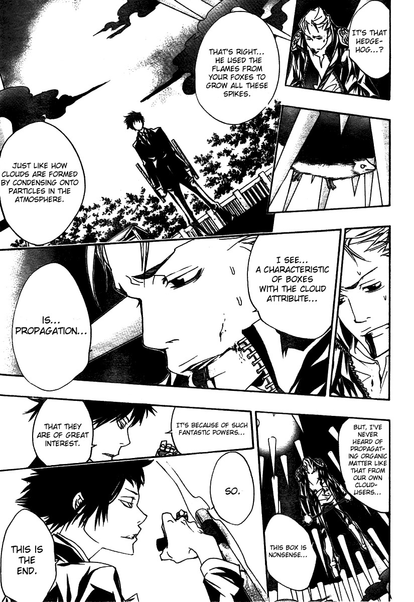 Kateikyoushi Hitman Reborn! Chapter 154 page 15 - Chapter 154: Hibari Kyouya vs. Gamma