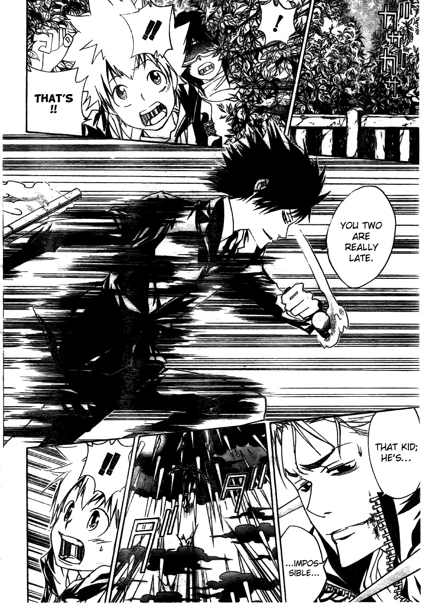Kateikyoushi Hitman Reborn! Chapter 154 page 16 - Chapter 154: Hibari Kyouya vs. Gamma