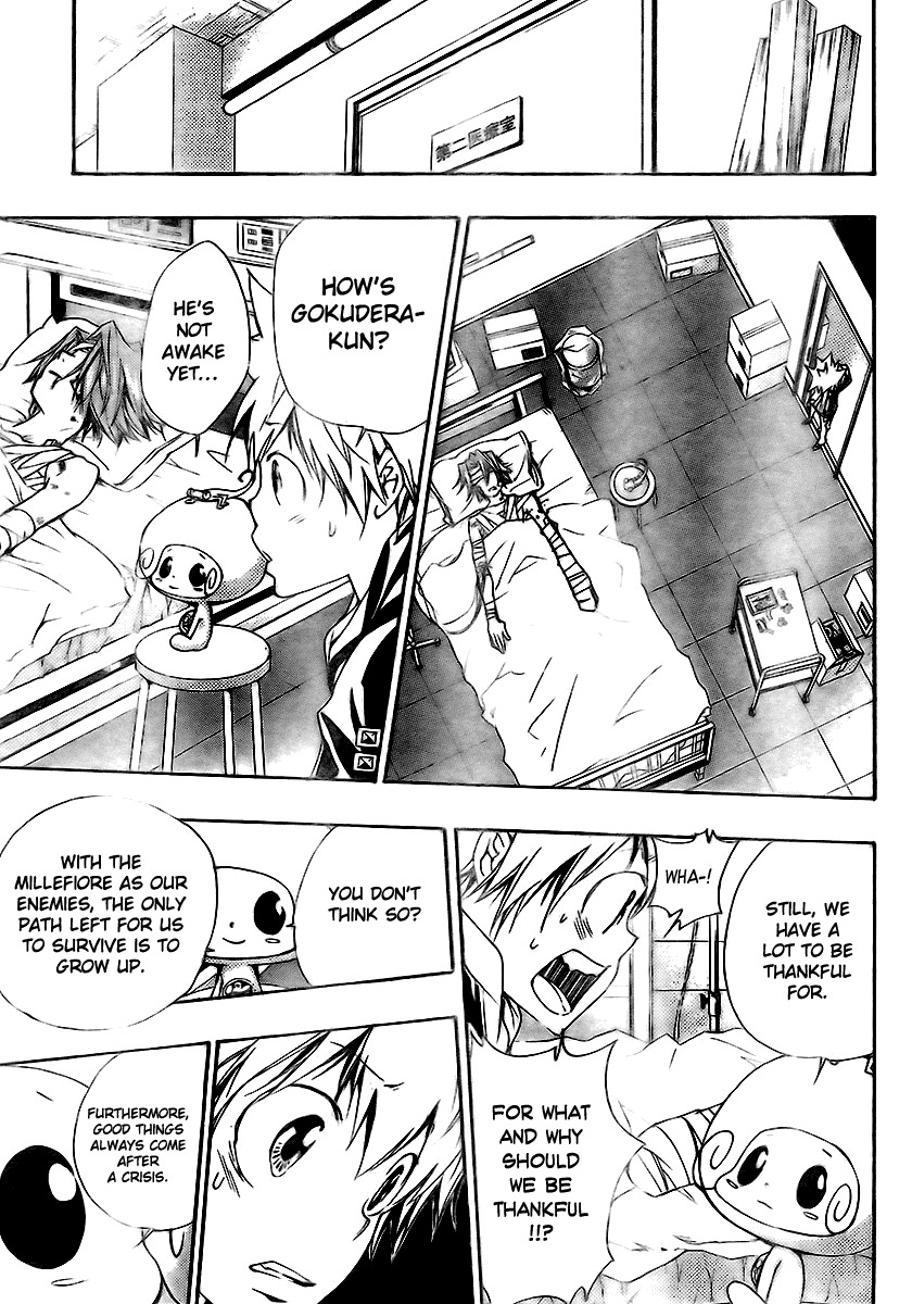 Kateikyoushi Hitman Reborn! Chapter 155 page 13 - Chapter 155: Return