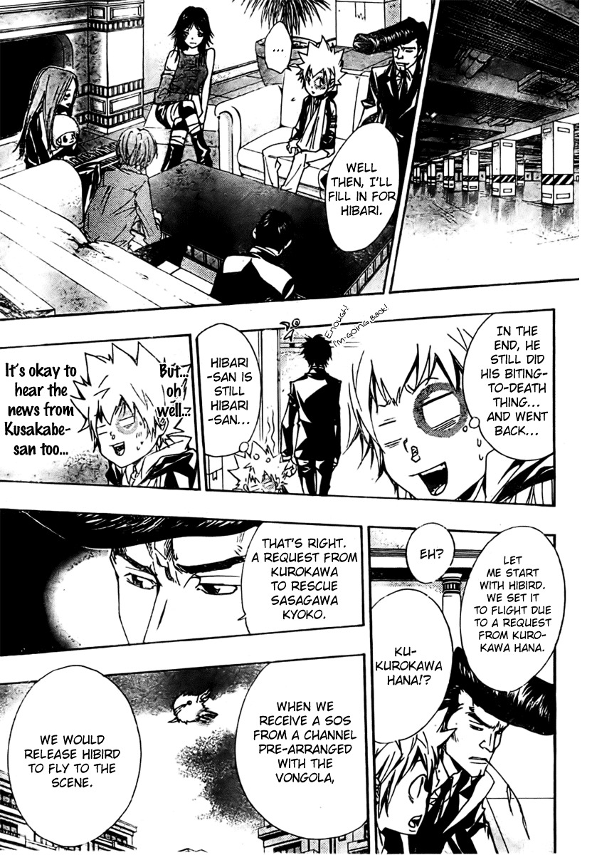Kateikyoushi Hitman Reborn! Chapter 156 page 3 - Chapter 156: Meeting Up