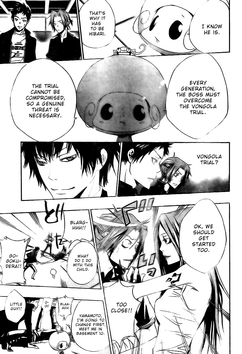 Kateikyoushi Hitman Reborn! Chapter 157 page 9 - Chapter 157: Trial