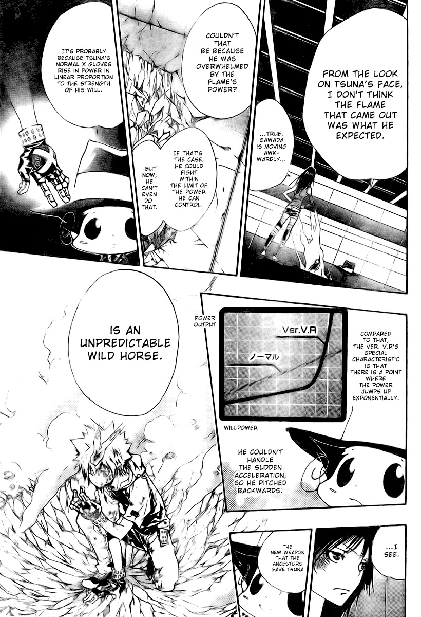 Kateikyoushi Hitman Reborn! Chapter 159 page 13 - Chapter 159: Version V.R.