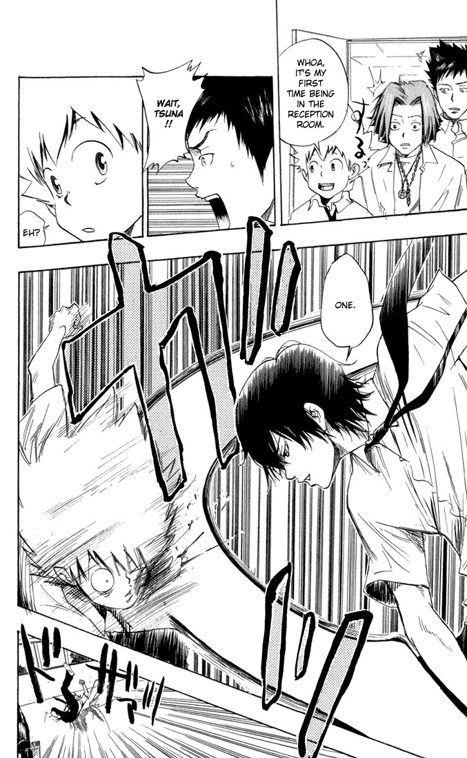 Kateikyoushi Hitman Reborn! Chapter 16 page 10 - Chapter 16: Hibari Kyoya