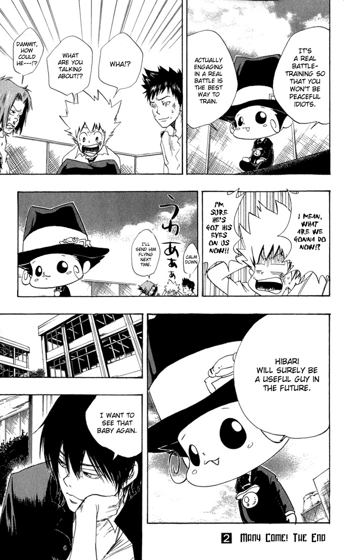 Kateikyoushi Hitman Reborn! Chapter 16 page 19 - Chapter 16: Hibari Kyoya