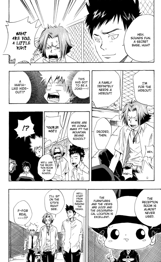 Kateikyoushi Hitman Reborn! Chapter 16 page 6 - Chapter 16: Hibari Kyoya